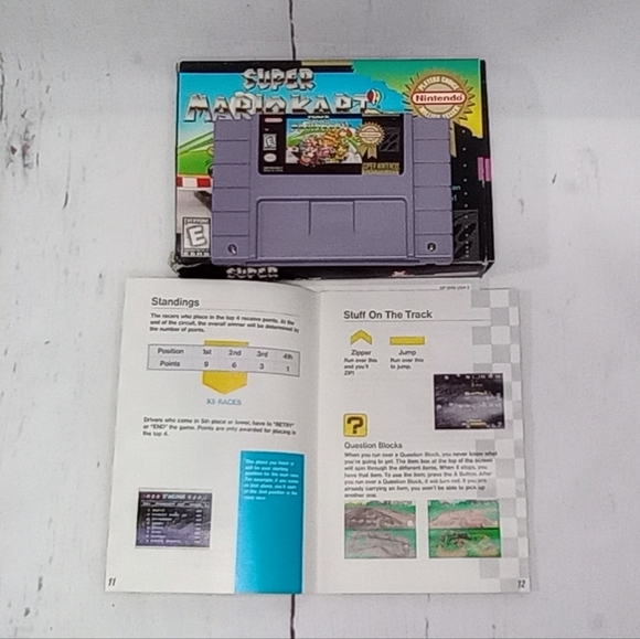 SUPER NES SUPER MARIO KART - Picture 4 of 11